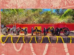 किल्ले पन्हाळगडावर महाराष्ट्र दिनी दिमाखदार तोफगाडे लोकार्पण सोहळा; असंख्य शिवभक्तांची स्वप्नपूर्ती 