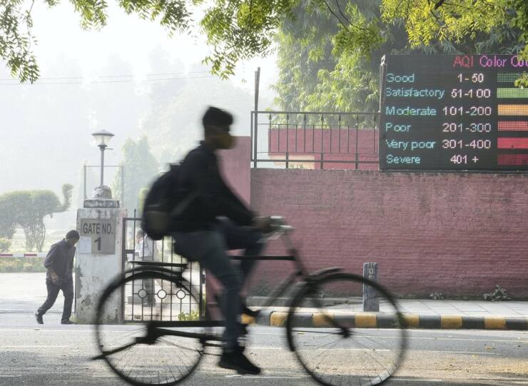 Delhi Pollution: 7 साल में पहली जनवरी से अप्रैल के बीच दिल्ली की एक्यूआई सबसे बेहतर, CAQM की रिपोर्ट CAQM report claim Delhi AQI best in last 7 years between January and April Delhi Pollution: 7 साल में पहली जनवरी से अप्रैल के बीच दिल्ली की एक्यूआई सबसे बेहतर, CAQM की रिपोर्ट