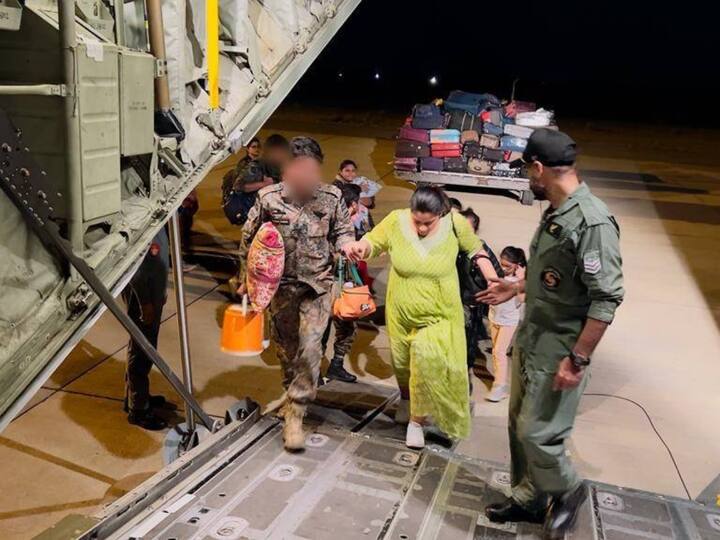 Pregnant women are also being rescued by the IAF as a part of this mission. (Image Source: PTI)