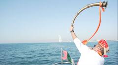 Maharashtra Din:  दुबईत अनोख्या पद्धतीने महाराष्ट्र दिन साजरा,  luxury yacht वर ढोल ताशाचे वादन