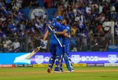 MI vs RR, IPL 2023 : वानखेडे स्टेडिअमवर मुंबई इंडियन्सचा नवा विक्रम, 200 हून अधिक धावांचं लक्ष्य पार करत ऐतिहासिक कामगिरी