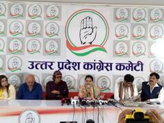 यूपी निकाय चुनाव: कांग्रेस के बड़े नेताओं की प्रचार से दूरी, फिल्मी सितारों के सहारे प्रत्याशियों की नैया