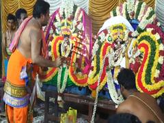 இந்திரன் புனுகு பூனை வடிவம் எடுத்து பூஜை செய்த புனுகீஸ்வரர் கோயில் திருக்கல்யாண வைபவம்