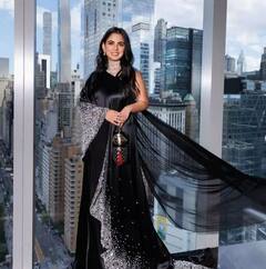 Photos: Met Gala 2023માં ઈશા અંબાણીએ બ્લેક ડ્રેસમાં લૂંટી મહેફિલ