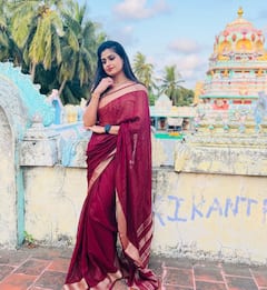 Chaithrarai Photos: ఎన్టీఆర్ సినిమాలో సైఫ్ కి వైఫ్ గా తెలుగు సీరియల్ నటి చైత్ర