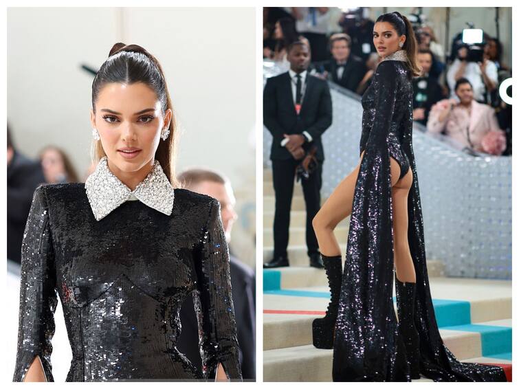 Kendall Jenner Ditches Pants At The 2023 Met Gala See Pics 