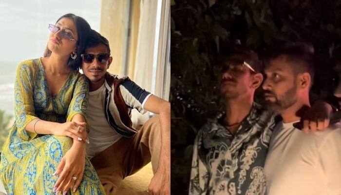 Yuzvendra Chahal looked like drunk! Trolled fiercely, users said - 'What has Dhanshree left?' નશાની હાલતમાં જોવા મળ્યો Yuzvendra Chahal! જોરદાર થયો ટ્રોલ, યુઝર્સે કહ્યું-‘ધનશ્રીએ છોડી દીધો’