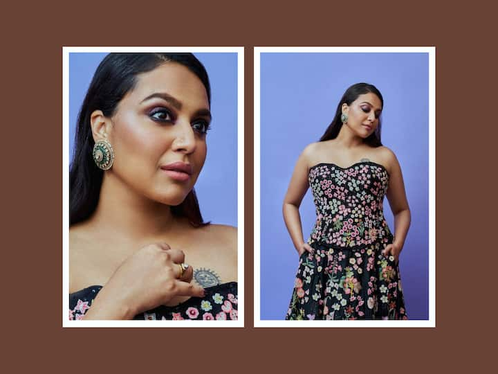 Swara Bhaskar recently shared a series of solo pictures on Instagram and also some with her husband Fahad Ahmad, where she can be seen in a floral outfit.