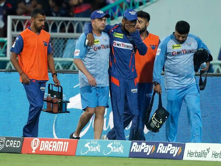 IPL 2023 LSG vs RCB Krunal Pandya on KL Rahul Injury and Recovery Update RCB vs LSG: मैच के बाद केएल राहुल की चोट पर क्रुणाल पांड्या ने दी अपडेट, बताया किस मांसपेशी में आया खिंचाव