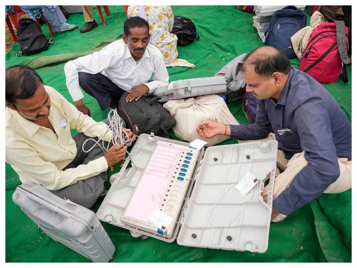 The first of the two-phase urban local body polls in Uttar Pradesh will take place on Thursday. According to the State Election Commission, voters in 37 districts will vote in the first phase of the polls on Thursday to elect 7,593 representatives, including 10 mayors and 820 corporators. Polling for the second-phase polling will take place on May 11. Counting of votes for both the phases will take place on May 13. (Image: PTI)