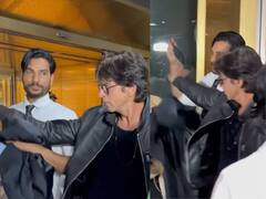 सेल्फी काढण्यासाठी आलेल्या फॅनसोबत शाहरुखनं केलं असं काही; एअरपोर्टवरील व्हायरल व्हिडीओ पाहून भडकले नेटकरी