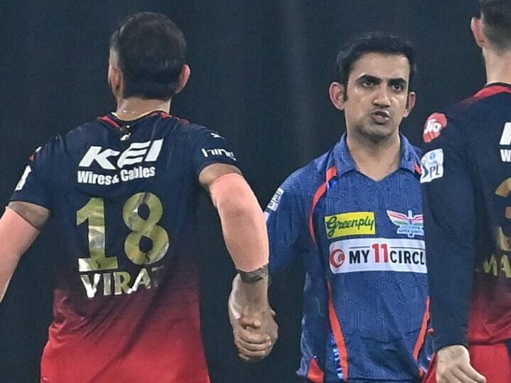 IPL 2023 LSG vs RCB Gautam Gambhir fight with virat kohli reason ekana stadium IPL 2023: कोहली-गंभीर के बीच हुए झगड़े की बड़ी वजह आई सामने! पढ़ें क्यों गौतम बोले - 'तूने मेरी फैमली को गाली दी'