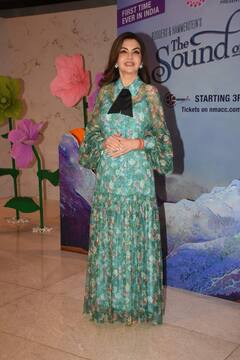 'द साउंड ऑफ म्यूजिक' इवेंट में पहुंचीं नीता अंबानी, इस अंदाज में नजर आईं NMACC की फाउंडर