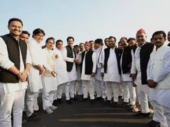 UP Nikay Chunav 2023: અખિલેશ યાદવ અને ચંદ્રશેખર આઝાદથી જયંત ચૌધરીએ બનાવ્યું અંતર, તસવીરોમાં જોવા મળ્યું નવું ગઠબંધન