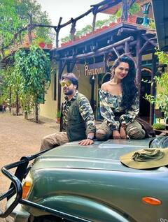 छुट्टियों में इस खूबसूरत जगह घूम रहे हैं Anupamaa के 'अनुज', पत्नी संग जंगल सफारी पर निकले एक्टर