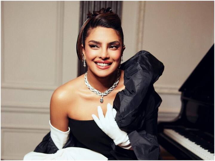 Priyanka Chopra Met Gala 2023, Citadel Actress wore 204 crore rupees diamond necklace, Have a look Priyanka Chopra Diamond Necklace : ప్రియాంక చోప్రా వేసుకున్న నెక్లెస్ అమ్మితే పాన్ ఇండియా సినిమా తీయొచ్చు!