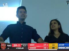 IPL 2023: मुंबई-पंजाब मैच के दौरान स्टेडियम में साथ दिखे राघव चड्ढा और परिणीति चोपड़ा, तस्वीरें वायरल