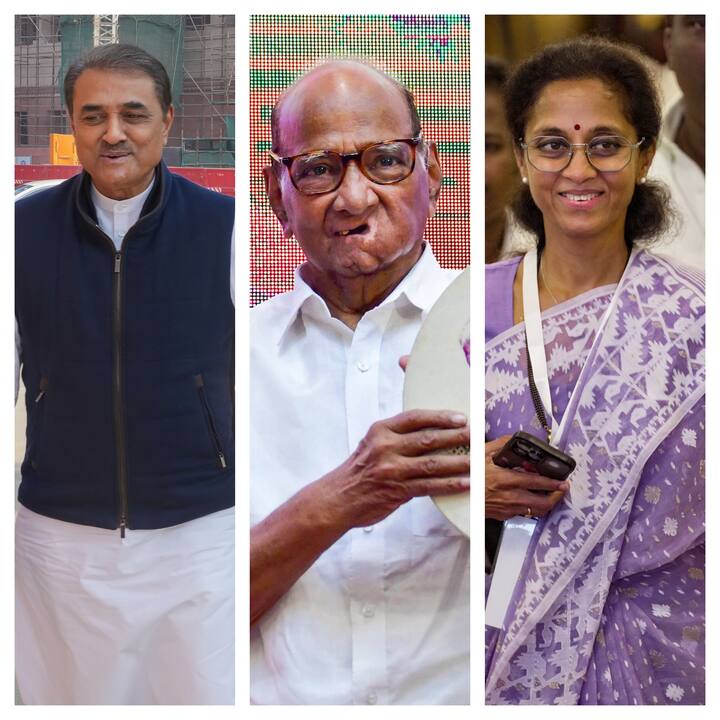 Not Ajit Pawar, Supriya Sule And Praful Patel Leading Race To Become Next NCP Chief After Sharad Pawar Not Ajit Pawar, Supriya Sule And Praful Patel Leading Race To Become Next NCP Chief After Sharad Pawar