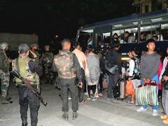 Army And Assam Rifles Step In To Control Violence In Manipur, Over 7,500 People Evacuated — Photos