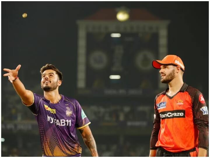 SRH Vs KKR: Kolkata Knight Riders Won the Toss Chose to Bat First Against Sunrisers Hyderabad SRH Vs KKR: డూ ఆర్ డై మ్యాచ్‌లో టాస్ గెలిచిన కోల్‌కతా - రైజర్స్ నిలవాలంటే గెలవాల్సిందే!