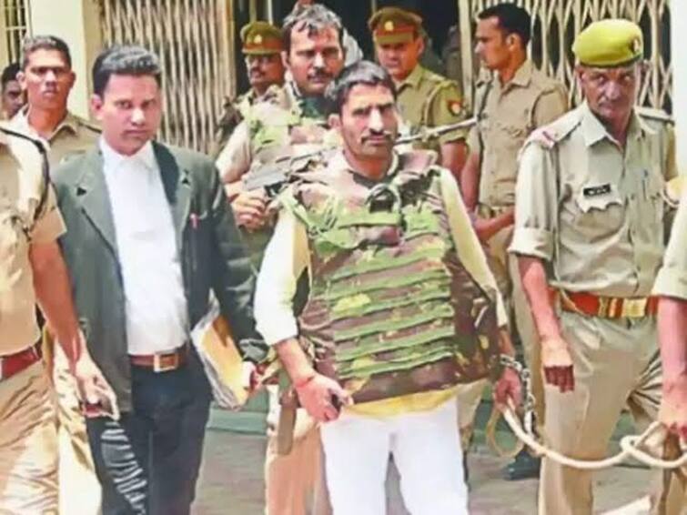 Gangster Anil Dujana Killed in Encounter with Uttar Pradesh Special Task Force Dreaded Gangster Anil Dujana Killed In Encounter With Uttar Pradesh STF In Meerut