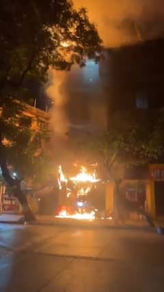 Mumbai Fire News: मुंबईत नागपाड्यातील रेस्टॉरंटमध्ये भीषण आग; अथक प्रयत्नानंतर आगीवर नियंत्रण