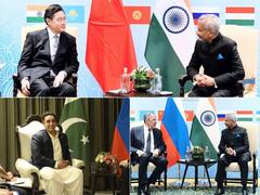 SCO Meet: Jaishankar Holds Talks With Chinese, Russian Counterparts As Pak's Bhutto Arrives In India. In Pics