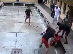 Tihar Jail CCTV Video Of Tillu Tajpuria Murder Shows Gangster Being Stabbed 40-50 Times