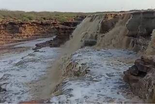 Gujarat Weather Update: સૌરાષ્ટ્ર-કચ્છ અને બનાસકાંઠા જિલ્લામાં ભારે પવન સાથે ધોધમાર વરસાદ