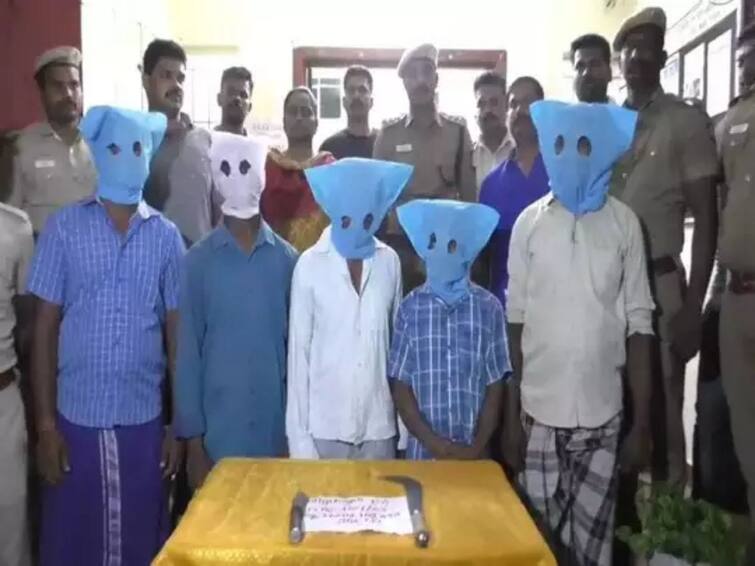 5 people arrested in the case of the murder of the Secretary of the Farmers Union near Trichy TNN திருச்சி அருகே  விவசாய சங்க செயலாளர் கொலை -  5 பேர் கைது