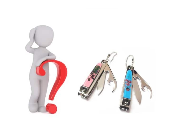 What is the use of the two knives in the nail cutter know here नेल कटर में जो दो चीजें आती हैं, उनका क्या इस्तेमाल होता है...? जवाब जान लीजिए, कई काम हो जायेंगे आसान!