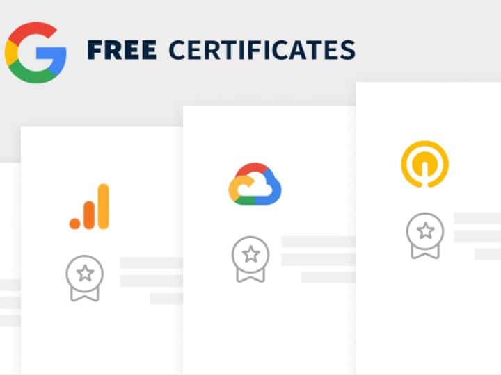 Google Free Certification Course : गूगल कई ऐसे सर्टिफिकेशन कोर्स ऑफर करता है, जो बिलकुल फ्री हैं. यहां हमने ऐसे पांच कोर्स के बारे में बताया है, जिसे आप मिस नहीं करना
