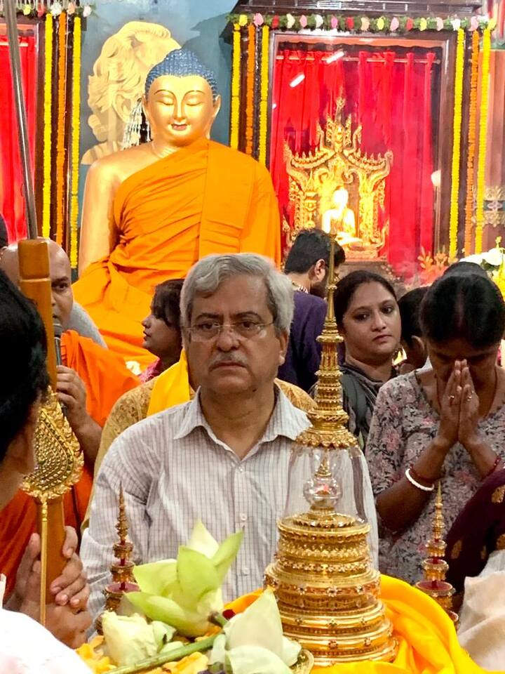 ১৯২০ সাল থেকে মহাবোধি সোসাইটিতে এই অস্থি সংরক্ষিত রয়েছে। প্রতি বছর এই দিনটিতে কিছু সময়ের জন্য এটি দর্শন করা যায়।