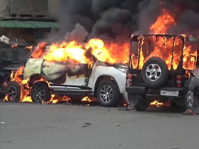 Manipur BJP MLA Vungzagin Valte Attacked By Protesters Amid Sporadic  Violence In Parts Of State