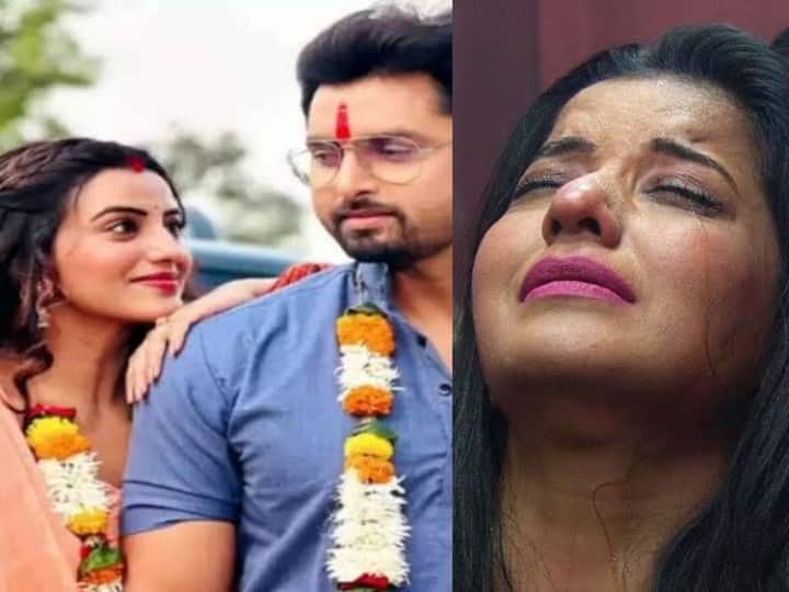 Akshara Singh marries monalisa husband for this reason Akshara Singh Vikrant Singh upcoming project क्या अक्षरा सिंह ने मोनालिसा के पति से रचाई गुपचुप शादी? वायरल तस्वीरें देख उड़े मोनालिसा के होश!