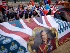 Royal Fans Camp Out On Eve Of King Charles' Coronation, Preparations In Full Swing. In Pics