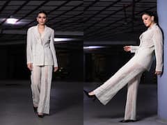 Hansika Motwani Gives Boss Lady Vibes In Pant Suit