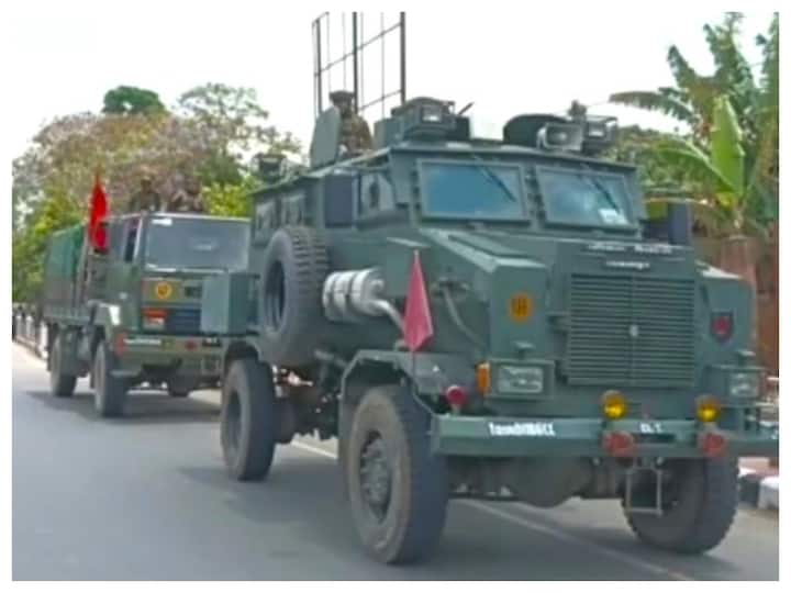 At least five officers of Deputy Inspector General (DIG) rank and seven senior superintendents of police (SSP) and SP rank officers of CRPF were directed to coordinate the deployment of various security forces in the violence-hit state. (Image: Pallav Bora)