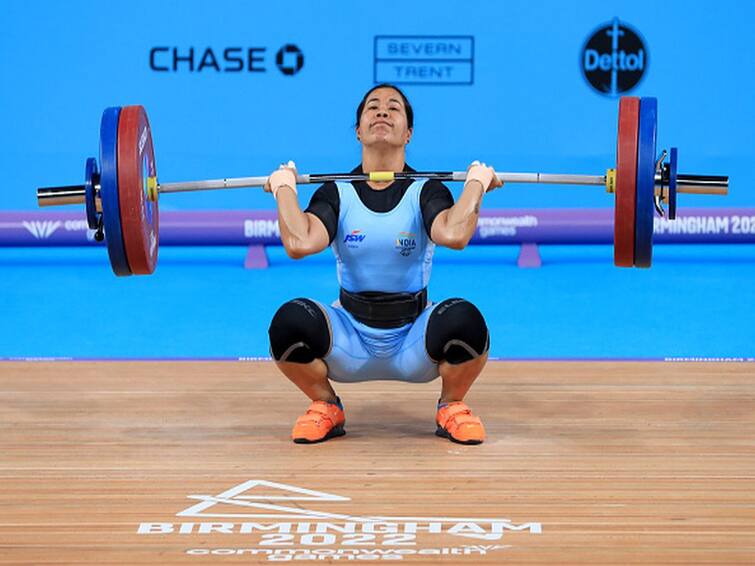 Bindyarani Devi Wins Silver Medal At Asian Weightlifting Championships 2023 Bindyarani Devi Wins Silver Medal At Asian Weightlifting Championships 2023