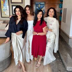 Raveena Tandon And Gal Pals Party Hard; Juhi Chawla, Shilpa Shetty, Sonali Bendre And Others Join In | PICS