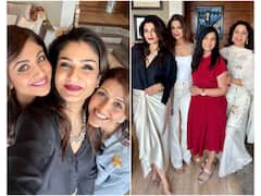 Raveena Tandon And Gal Pals Party Hard; Juhi Chawla, Shilpa Shetty, Sonali Bendre And Others Join In | PICS