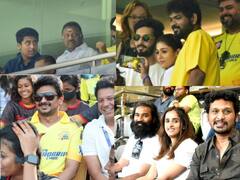 IPL 2023, CSK vs MI: ஓ.பி.எஸ்., உதயநிதி, நயன்தாரா, விக்கி..! சேப்பாக்கத்தில் குவிந்த முக்கிய பிரபலங்கள்..!