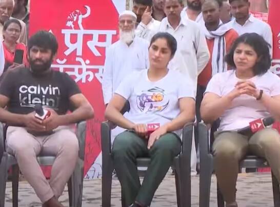 protesting-wrestlers-bajrang-punia-exclusive-interview-on-brij-bhushan-sharan-singh-in-abp-news-show-press-conference Exclusive:  'ਕੋਈ ਸੁਣਵਾਈ ਨਹੀਂ ਹੋ ਰਹੀ', ਏਬੀਪੀ ਦੇ ਸ਼ੋਅ ਦੀ ਪ੍ਰੈਸ ਕਾਨਫਰੰਸ ਵਿੱਚ ਬੋਲੇ ਪਹਿਲਵਾਨ