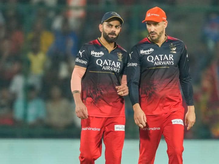 IPL 2023: After being out of playoff race RCB captain Faf du Plessis raised questions on his own team giving reason for not qualifying IPL 2023: प्लेऑफ की रेस से बाहर होने के बाद RCB कप्तान ने अपनी ही टीम पर उठाए सवाल, क्वालीफाई न करने की बताई वजह