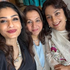 Raveena Tandon And Gal Pals Party Hard; Juhi Chawla, Shilpa Shetty, Sonali Bendre And Others Join In | PICS