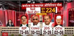 ABP Opinion Poll | Cong To Attain 40% seats in Karnataka Elections | C-Voter Survey | ABP News