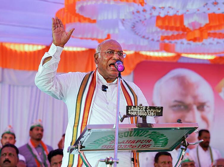 Karnataka Assembly Election 2023 BJP Leaders Hatching Plot To Murder Mallikarjun Kharge Family Congress Chittapur 'BJP Leaders Hatching Plot To Kill Kharge': Congress's Big Allegation Ahead Of Karnataka Polls