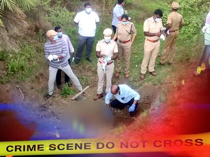 Villupuram: A womans body was trapped when villagers dug a ditch Crime: விழுப்புரத்தில் பள்ளம் தோண்டியபோது சிக்கிய பெண் சடலம் ... அதிர்ச்சியில் மக்கள்.. போலீசார் தீவிர விசாரணை!