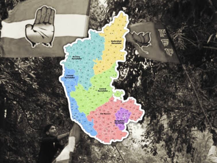 Karnataka Opinion Poll Area wise situation Where are the congress dominance ABP C Voter Survey Karnataka Opinion Poll: பகுதி வாரியான நிலவரம்… 'கை' ஓங்கும் இடங்கள் எங்கே? ஏபிபி சி வோட்டர் கருத்துக்கணிப்பு..!