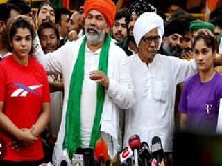 Farmers Join Wrestlers Protest 2000 Security Personnel Deployed In Delhi Wrestlers Protest : மல்யுத்த வீரர்களுடன் கைக்கோர்க்கும் விவசாயிகள்...டெல்லியில் உச்சக்கட்ட பதற்றம்.. நடப்பது என்ன?